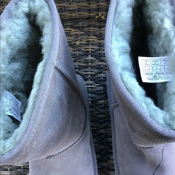 Ugg  Kooluburra Grey High ankle boots, S/8. - Picture 6 of 9